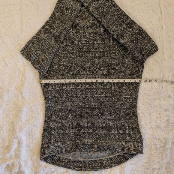 Columbia Sweater Season Fair Isle Pullover Funnel Neck Womens S Fall Winter Ski - Picture 7 of 11